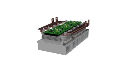IGBT - Modul Kontaktierung